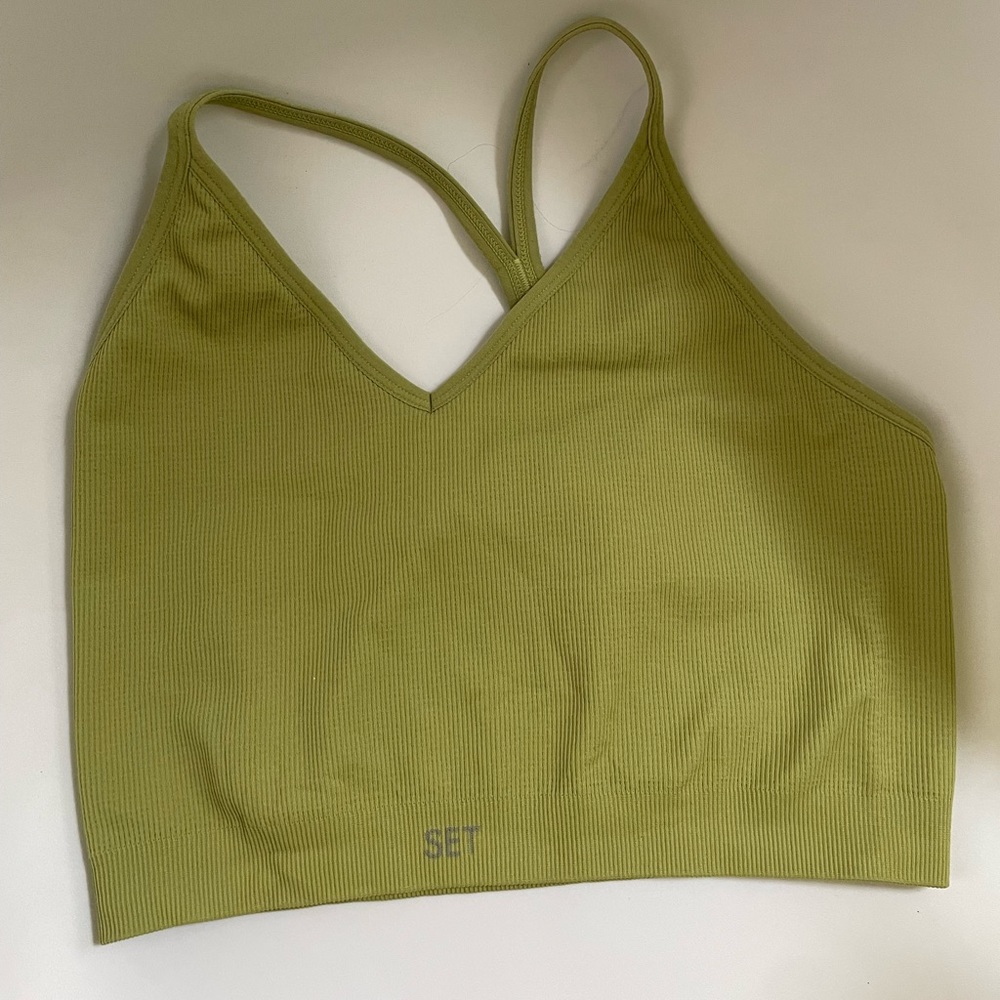 Set active bra top